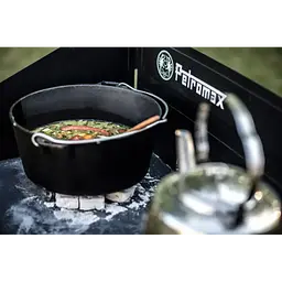 Казан-жарівня чавунна Petromax Dutch Oven ft9 на ножках 7.5 л (1017-ft9) - мініатюра 2