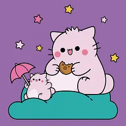 Картина за номерами Santi Pembe the Cat. Delicious cookies 25х25 см (955565)