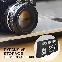 Карта пам'яті Patriot LX microSDHC 64GB UHS-I Class 10 (PSF64GMDC10) [113848] - мініатюра 3