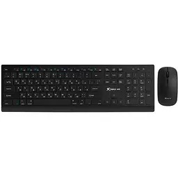 Комплект Xtrike ME MK-208W Wireless UA Black (MK-208WUA)