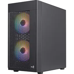Корпус для ПК AeroCool Hexform-G-BK-v2 Black 600W (ACCX-PV38004.11) - мініатюра 2