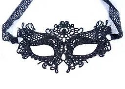 Маска на очі Fetish B - Series Love Mask (чорний) - мініатюра 2