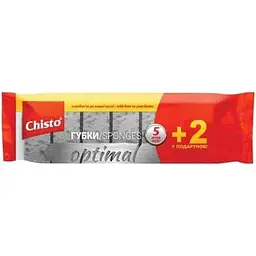 Губки кухонні CHISTO 7шт OPTIMAL