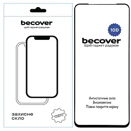 Скло захисне BeCover Nubia V70 10D Black (713555) - мініатюра 2
