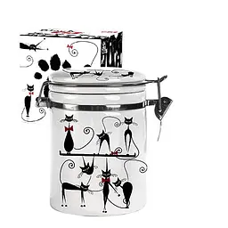 Ємність для сипучих S&T 630-12 Чорна кішка 0,5л - мініатюра 2
