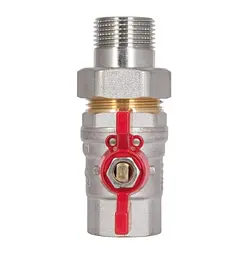 Кран кульовий Thermo Alliance "Американка" Standart 3/4" ВЗ прямий, PN40, метелик SD220W20 - мініатюра 6