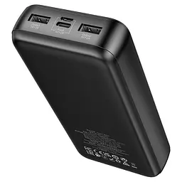 Зовнішній аккумулятор HOCO J128A Powerful power bank(20000mAh) чорний - мініатюра 2