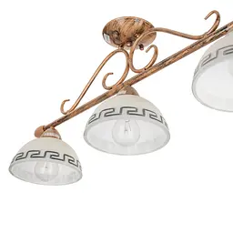 Люстра стельова Brille кована E27 60W BR (BKL-160C/3) - мініатюра 3