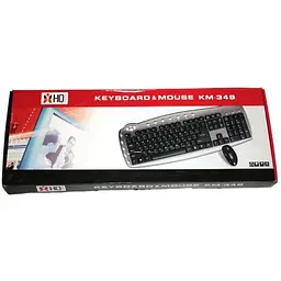 Комплект (клавиатура+мышь) HQ-Tech KM-348 USB Grey Multimedia - миниатюра 5