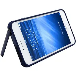 Чохол-накладка Baseus Hermit Bracket Case iPhone 7 Plus Dark Blue - мініатюра 3