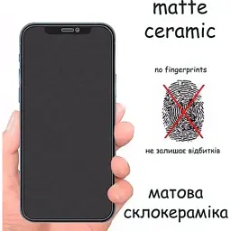 Скло захисне Drobak Matte Ceramics Apple iPhone 16e (595983) - мініатюра 5