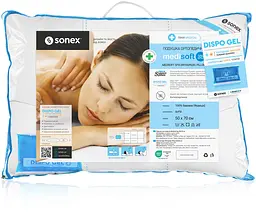 Ортопедична подушка Sonex Medisoft Spa + гелевий компрес Dispo Gel 50х70 см (SO102056) - мініатюра 7