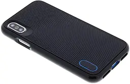 Протиударний чохол GEAR4 Battersea D3O для iPhone X/XS Black Blue - мініатюра 2
