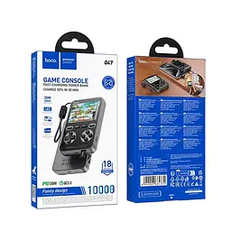 Універсальна мобільна батарея HOCO Shine power bank with game console Q47 10000mAh | 1Type-C, 20W/3A, PD/QC| - мініатюра 2