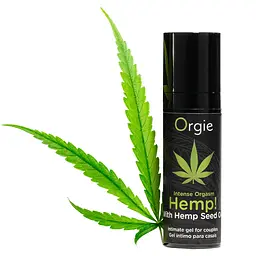 Рідкий вібратор Orgie Intense Orgasm Hemp! 15 мл - мініатюра 3
