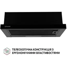 Витяжка телескопічна Perfelli TL 6333 BL 700 LED Glass - мініатюра 2