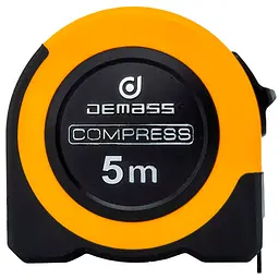 Рулетка Demass Compress вимірювальна 5 м x 19 мм (RW 5019)