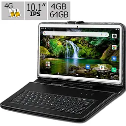 Планшет-телефон Adronix S 464 LTE Pink IPS 10.1'' 4GB/64GB + Чохол-клавіатура - мініатюра 2