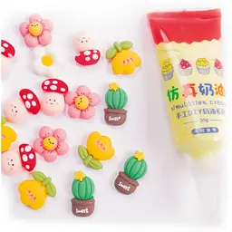 Набір для творчості Vladi Toys Клей з кабашонами. Грибочки мікс (VT4600-05) - мініатюра 2