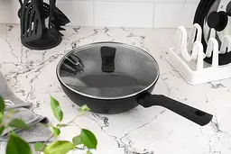 Сковорода Ardesto глибока Gemini Gourmet Bolzano 28см алюміній чорний kuh0014493 - мініатюра 2