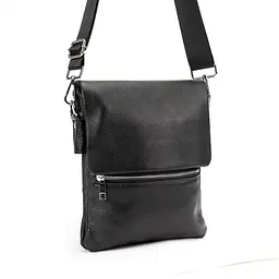 Шкіряний чоловічий месенджер із клапаном Tiding Bag M56-2056A - мініатюра 2