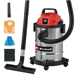 Пилосос професійний TC-VC 2045 S 900Вт 180мБар 20л шланг 1.5м 3.5кг Einhell teh0016364