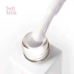 Камуфлююча база для нігтів BB Cream Base 07 Soft Milk JOIA vegan 8 мл - мініатюра 5