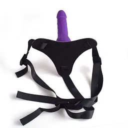 Страпон Toyz4lovers Cintura, 14 см (фіолетовий) - мініатюра 4