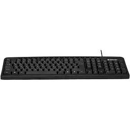 Клавіатура Defender Focus HB-470 UKR USB Black (45471) [160268] - мініатюра 3