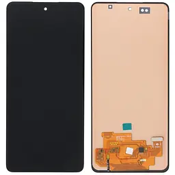 Дисплей Samsung A525 Galaxy A52/A526/A528 чорний, TFT без функції відбитка пальця