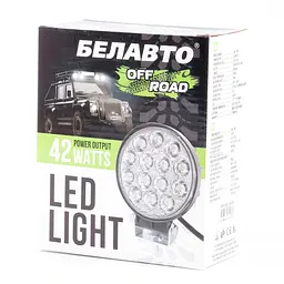 Світлодіодна додаткова LED фара Belauto EPISTARL Алюмінієвий корпус (BOL1403S) - мініатюра 3