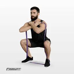 Гумові петлі EasyFit: набір 2-65 кг (4 шт) - мініатюра 7