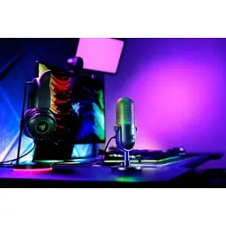 Мікрофон Razer Seiren V3 Chroma Quartz (RZ19-05060300-R3M1) - мініатюра 9