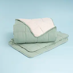 Комплект ковдра 220x240 см + 2 подушки + 2 наволочки Egeo Life Green Othello pbe0051445 - мініатюра 2