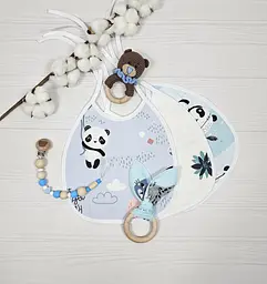 Букет з пелюшок для немовлят a.l.babybox Панда індіанець (BU 18294844) - мініатюра 8