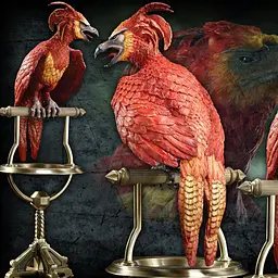 Статуетка Harry Potter Fawkes the Phoenix (Гаррі Поттер) - мініатюра 3
