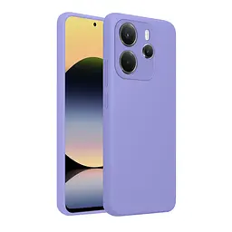Чохол MAKE Xiaomi Redmi Note 14 4G Silicone Mist Purple - мініатюра 3