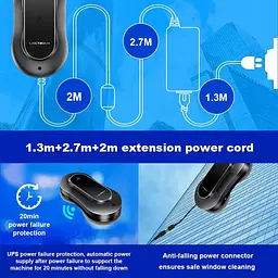 Робот для миття вікон Liectroux YW810 Black - мініатюра 18