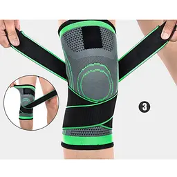 Бандаж на коліно спортивний наколінник еластичний компресійний Knee Support - мініатюра 7