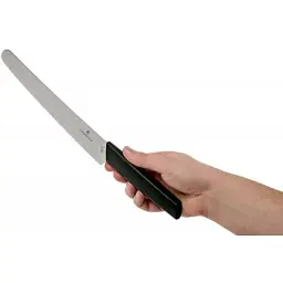 Кухонний ніж Victorinox SwissModern Bread and Pastry Knife 22 см Black (6.9073.22WB) - мініатюра 6
