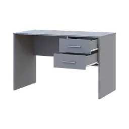 Офісний стіл Doros Т2 Сірий 120х60х75 (81339321) - мініатюра 2