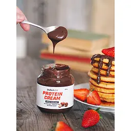 Протеїнове масло BiotechUSA Protein Cream Cocoa-Hazelnut 400 г - мініатюра 2