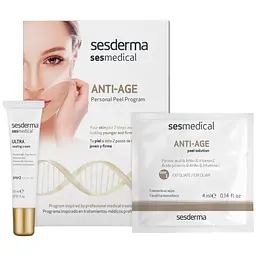 Антивікова програма Sesderma Anti-Age Personal Peel Program, 15 мл + 4 серветки