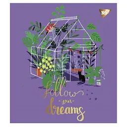 Набір зошитів Yes Follow your dreams Pantone Gold А5 в клітинку 24 аркуші 10 шт. (66842) - мініатюра 4