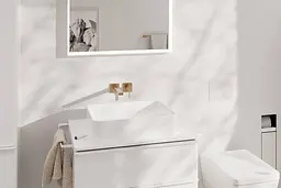 Вбудований тримач туалетного паперу з йоржиком Hansgrohe XtraStoris Rock з дверцятами під облицювання плиткою matt white 56062700 - мініатюра 2