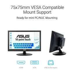 Монітор ASUS VT169HE (90LM09V1-B01170) - мініатюра 9