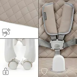 Стільчик для годування Kinderkraft Tulo Beige (KHTULO00BEG0000) - мініатюра 9