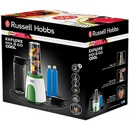 Блендер стаціонарний Russell Hobbs Explore Mix&Go Cool 25160-56 зелений - мініатюра 5