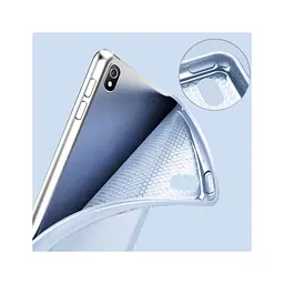 Чохол до планшета BeCover Tri Fold Soft TPU Silicone Apple iPad Air 5 (2022) 10.9" Light Blue (708510) - мініатюра 4