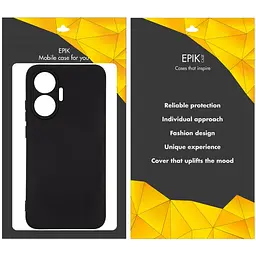 Чохол TPU Epik Black Full Camera для Xiaomi Poco F7 Чорний - мініатюра 2